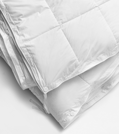 piumino 4 stagioni flou in piuma d'oca