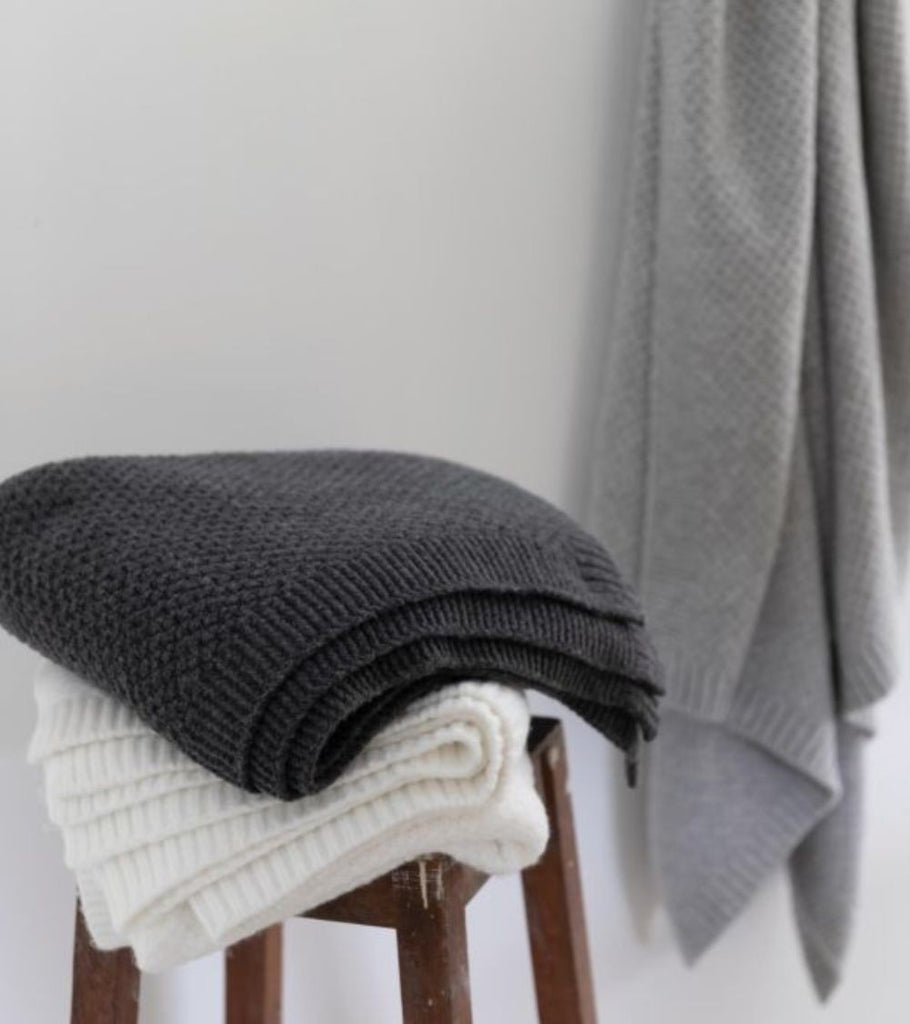 plaid a maglia danilo grigio scuro