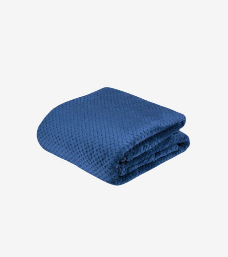 plaid morbido blu elettrico