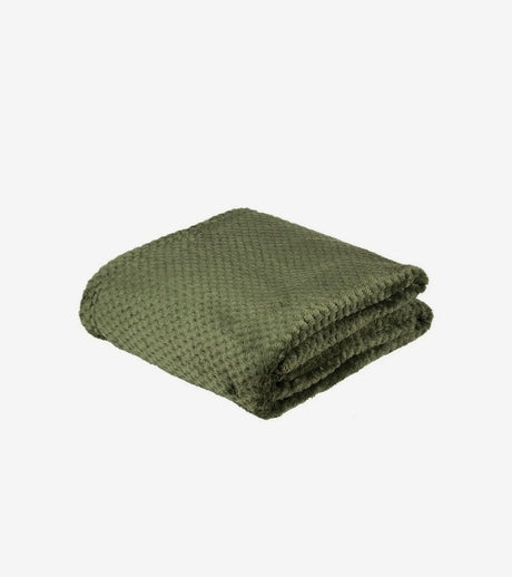 plaid morbido verde