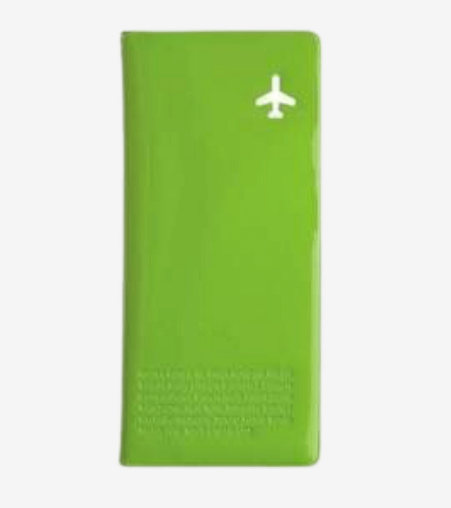 porta documenti verde
