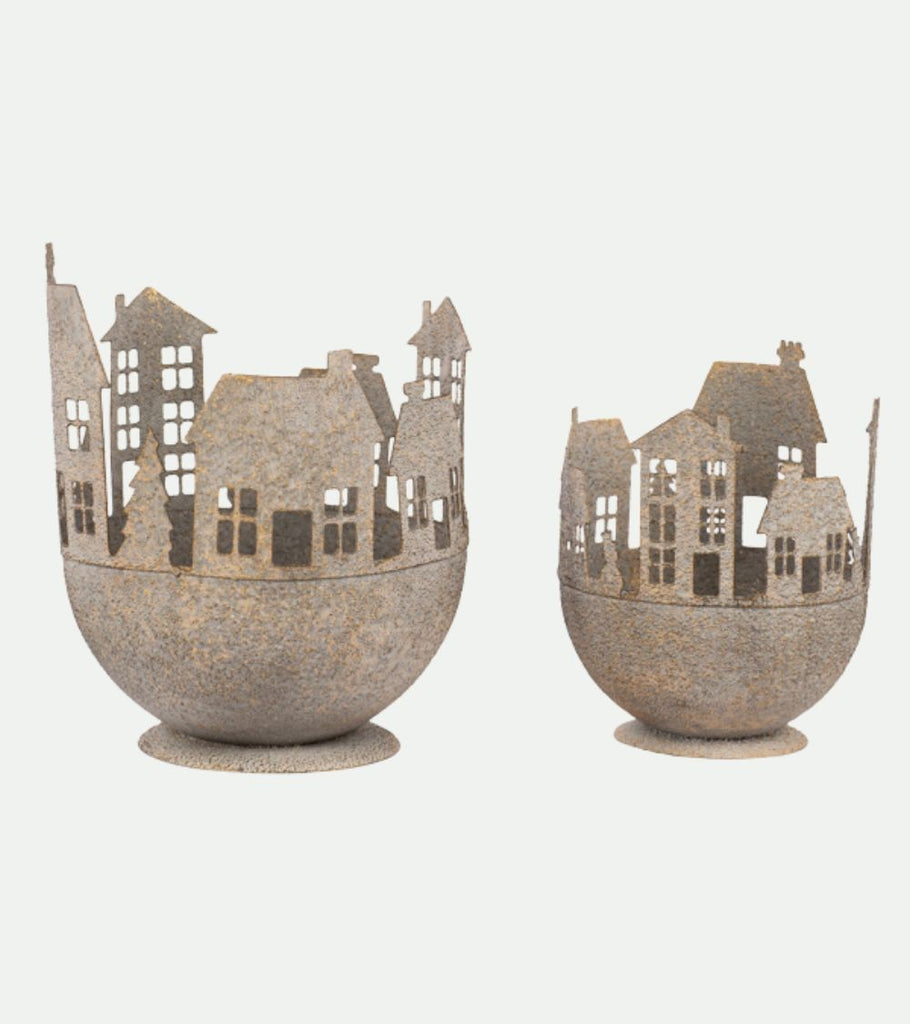 porta candela natale