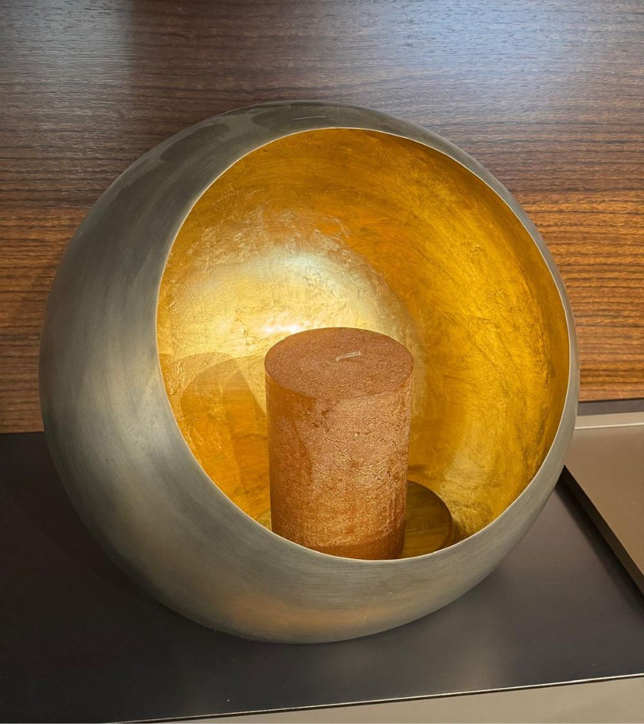 Portacandela Sferico Decorativo