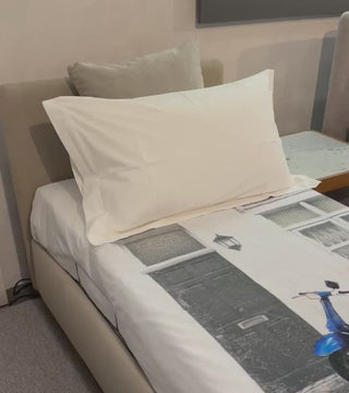 letto notturno singolo flou