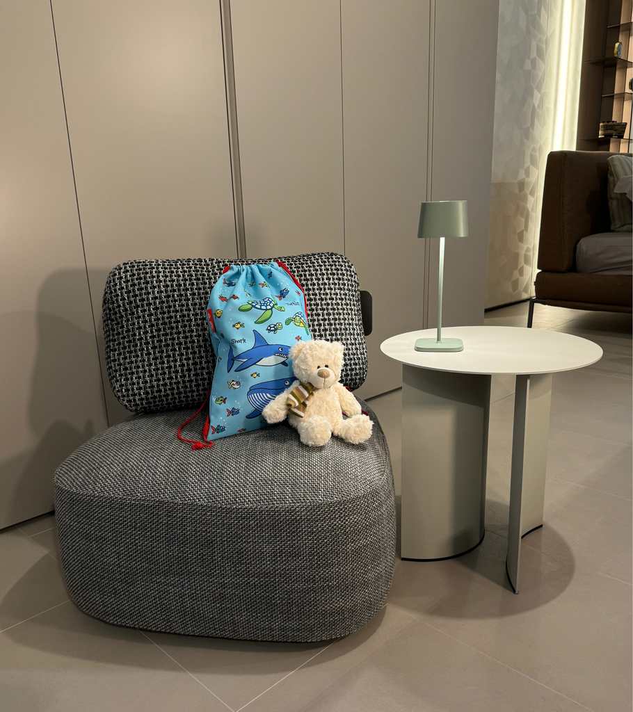 sacco oceano e peluche piccolo