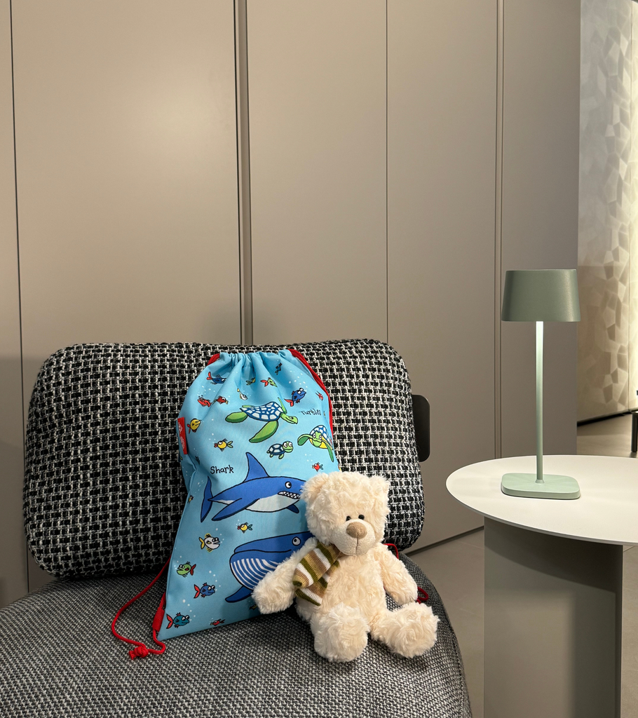sacco oceano e peluche piccolo variante duo