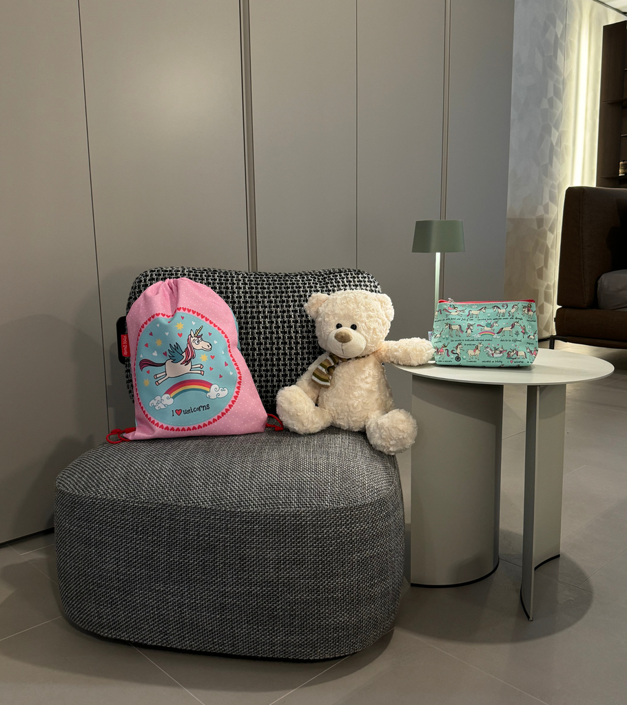 sacco unicorni bambini beauty