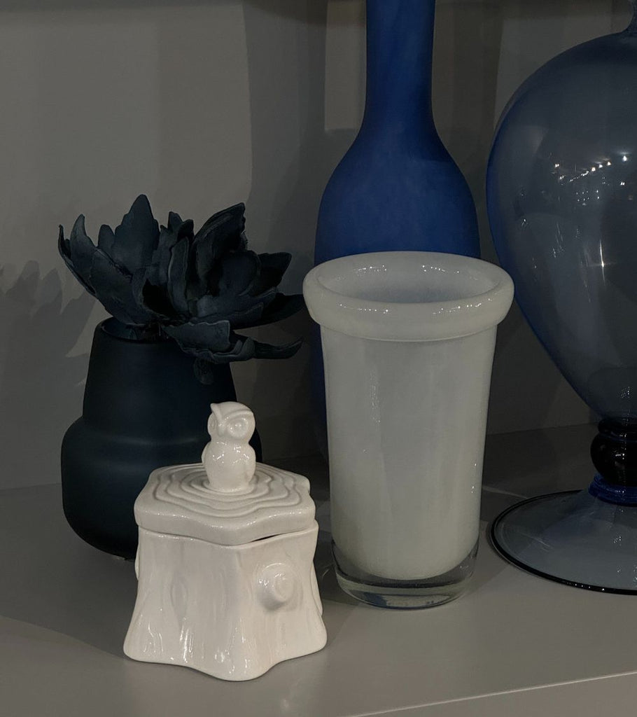 Scatolina con coperchio Gufo