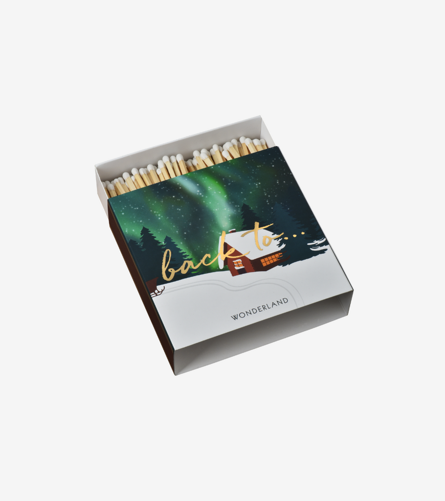 scatola fiammiferi candele