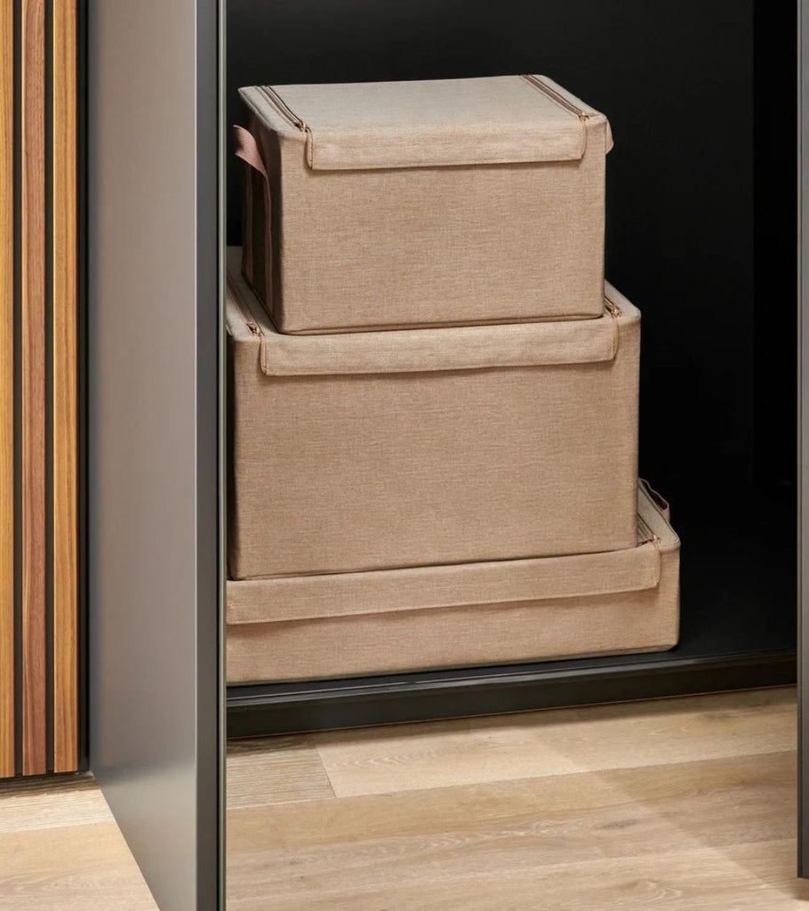scatola per armadio beige