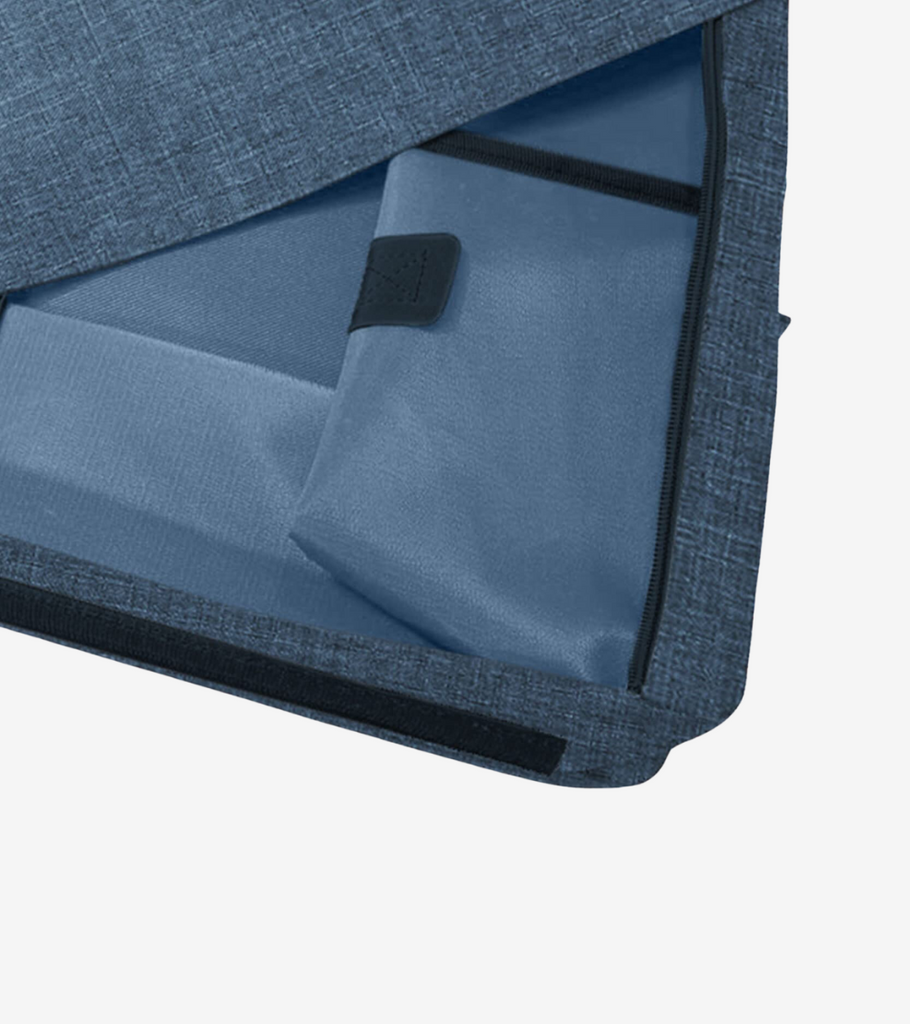 scatola per armadio blu