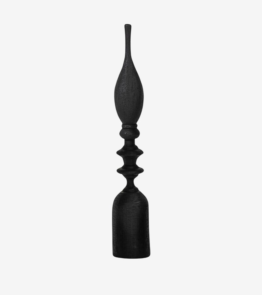 scultura alta nero