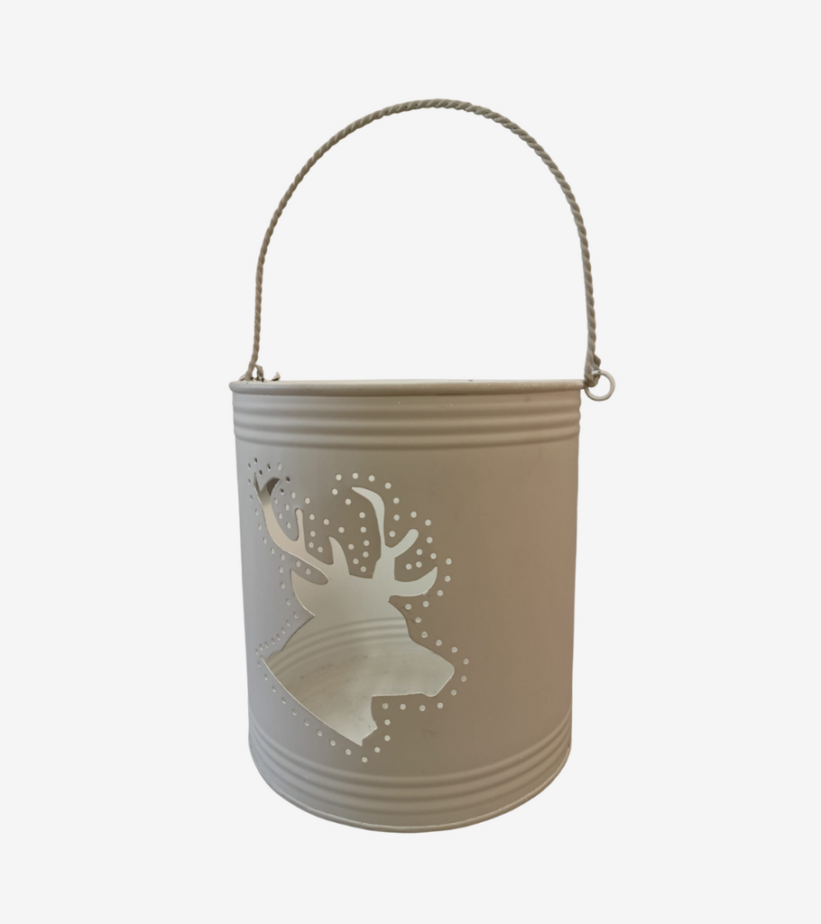 secchio latta natale