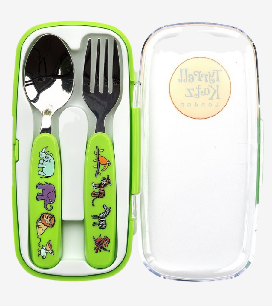 set bamboo giungla posate