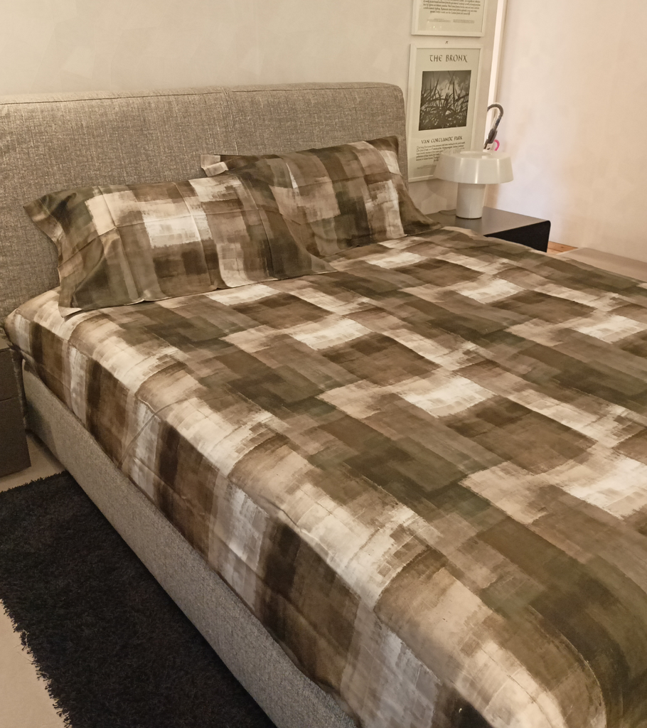 set copripiumino diana beige flou