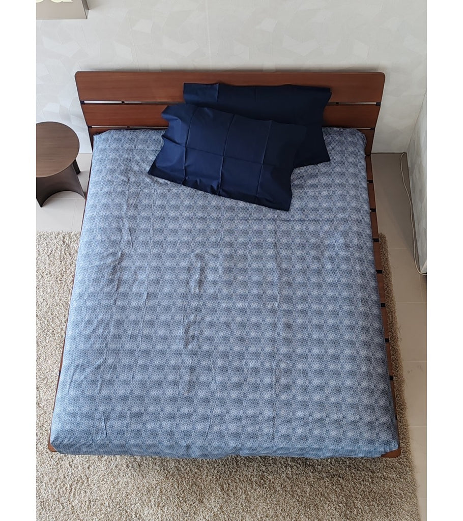 set copripiumino flou empire blu