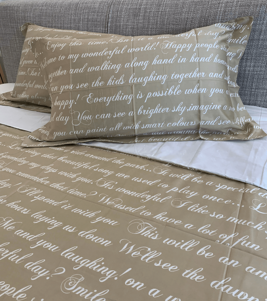 set poem beige flou