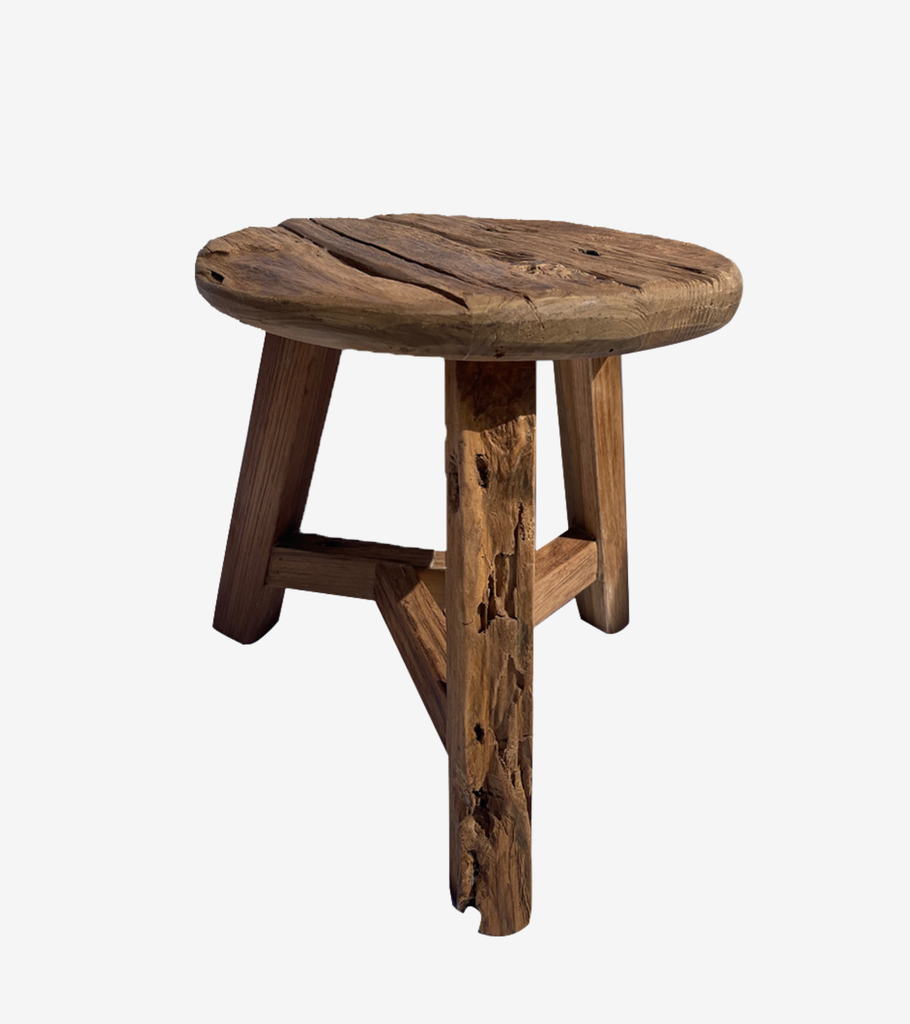 sgabello tavolino in legno