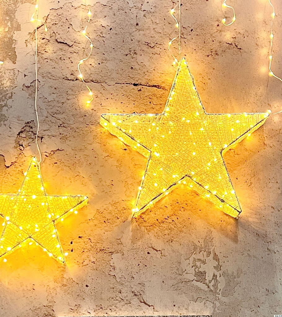 stella 3D 80 led natale luce