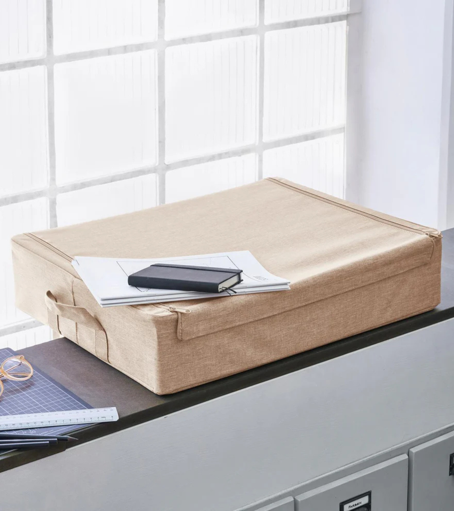 storagebox low beige melange