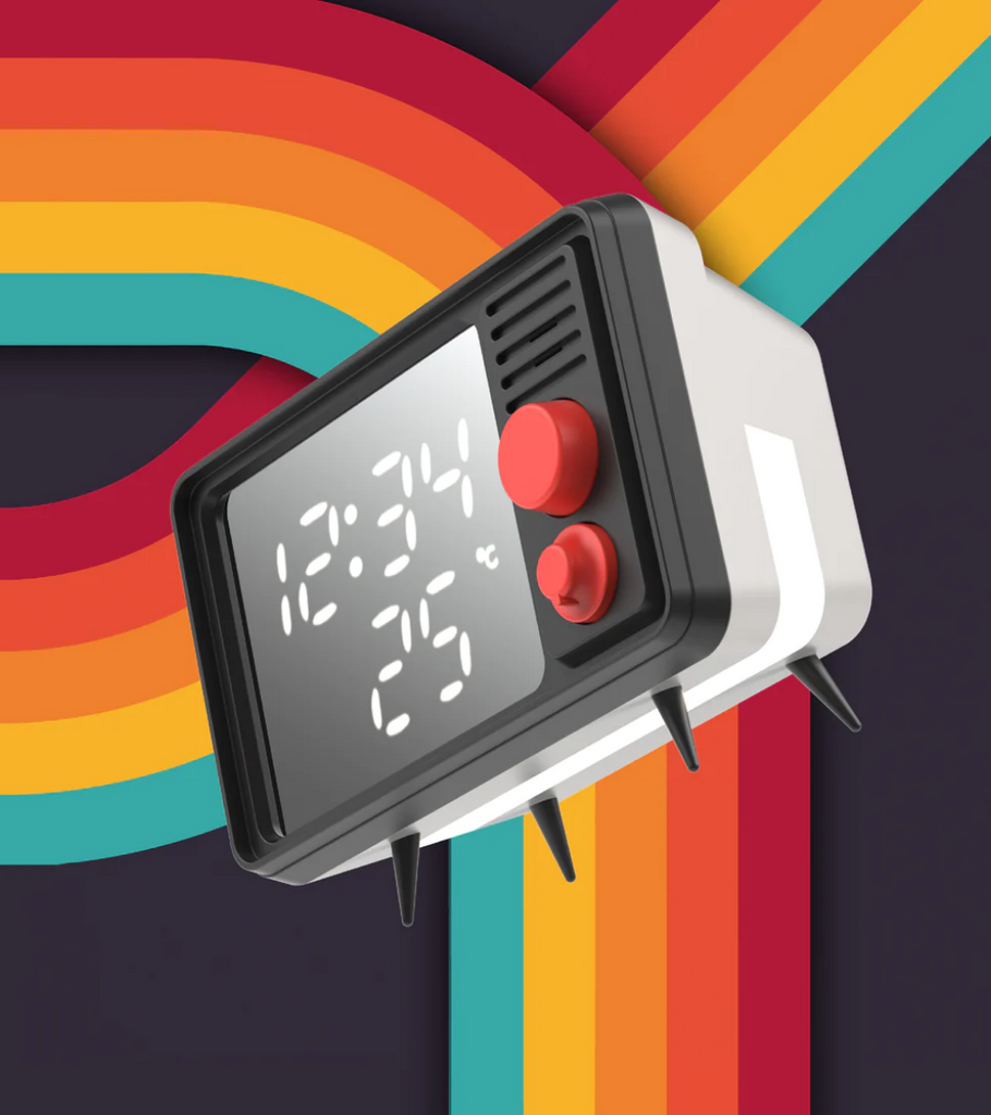 sveglia retro display