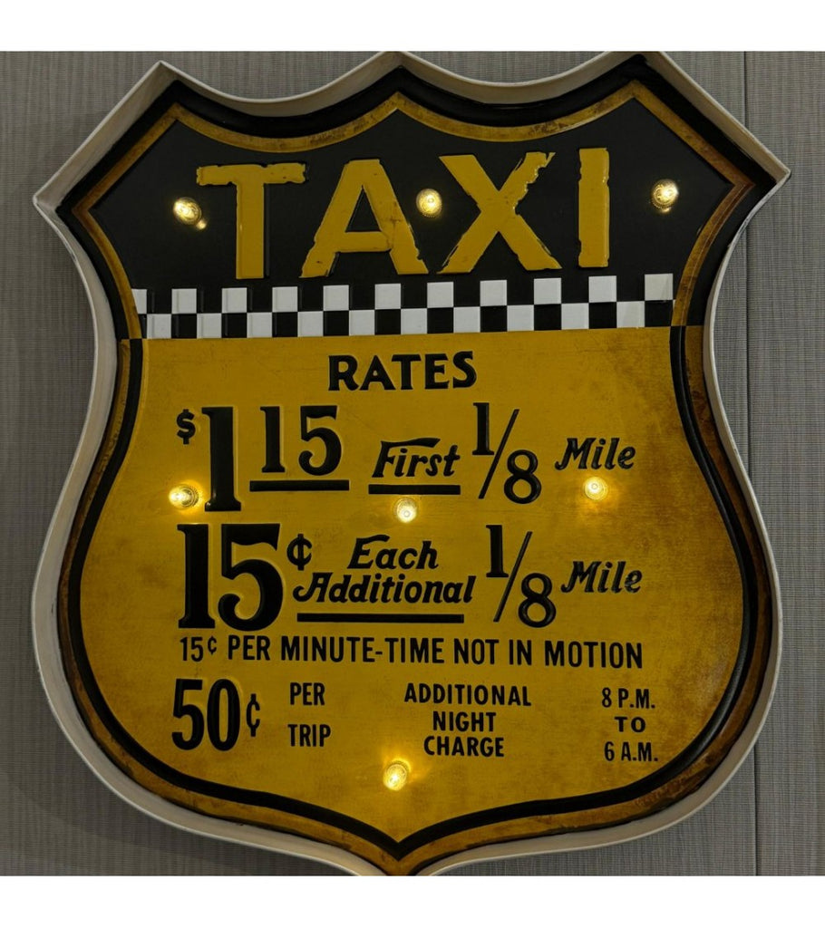 targa taxi led