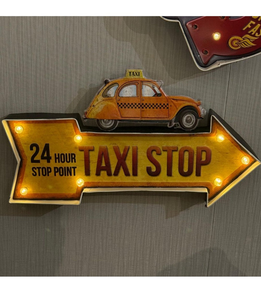 targa taxi stop led