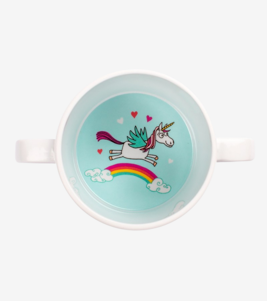tazza pappa bimbo unicorno