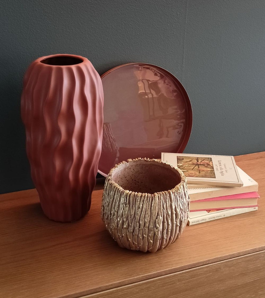 terracotta vaso