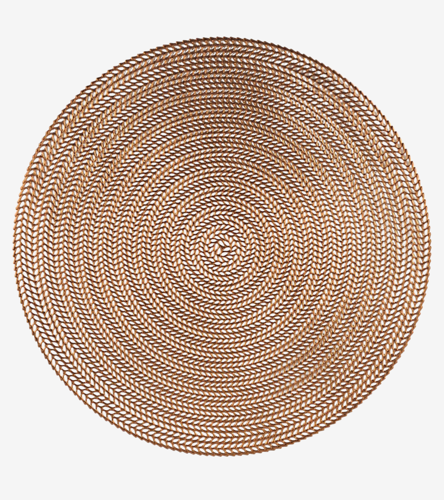 tovaglietta rame traforata