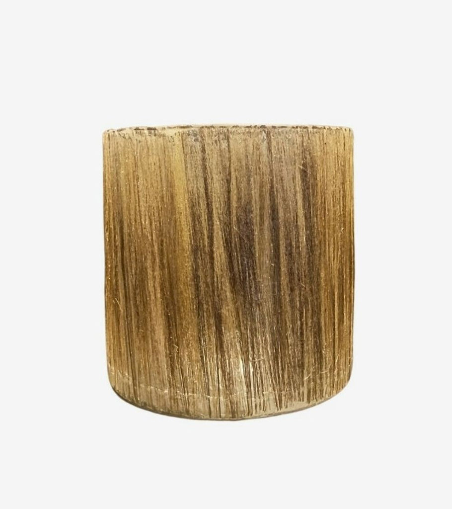 vaso ambra vetro