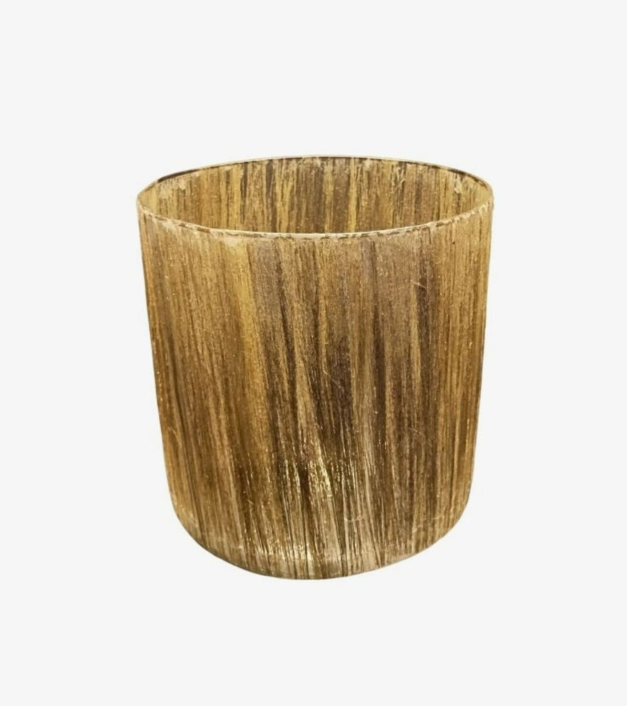 vaso giallo ambra