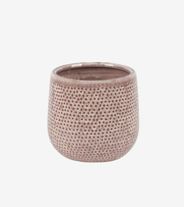 vaso rosa ceramica