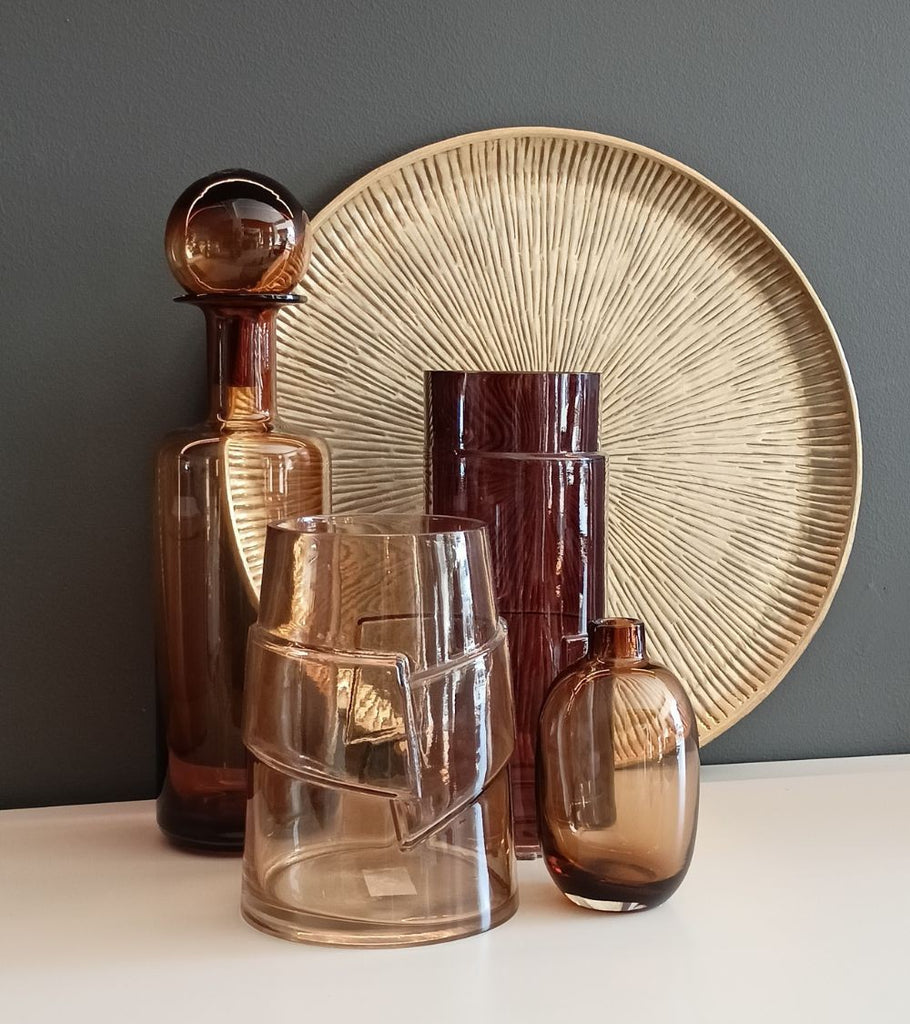 vaso vetro decorazione
