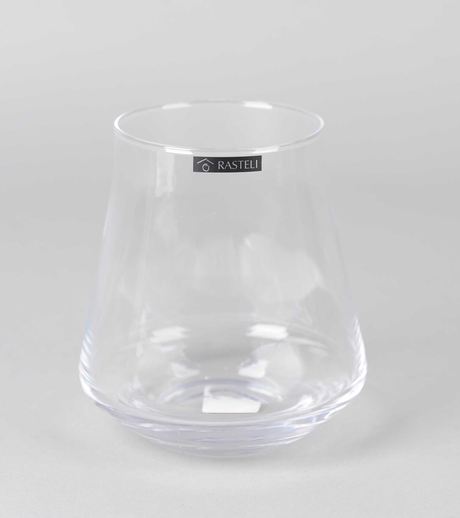vaso vetro trasparente