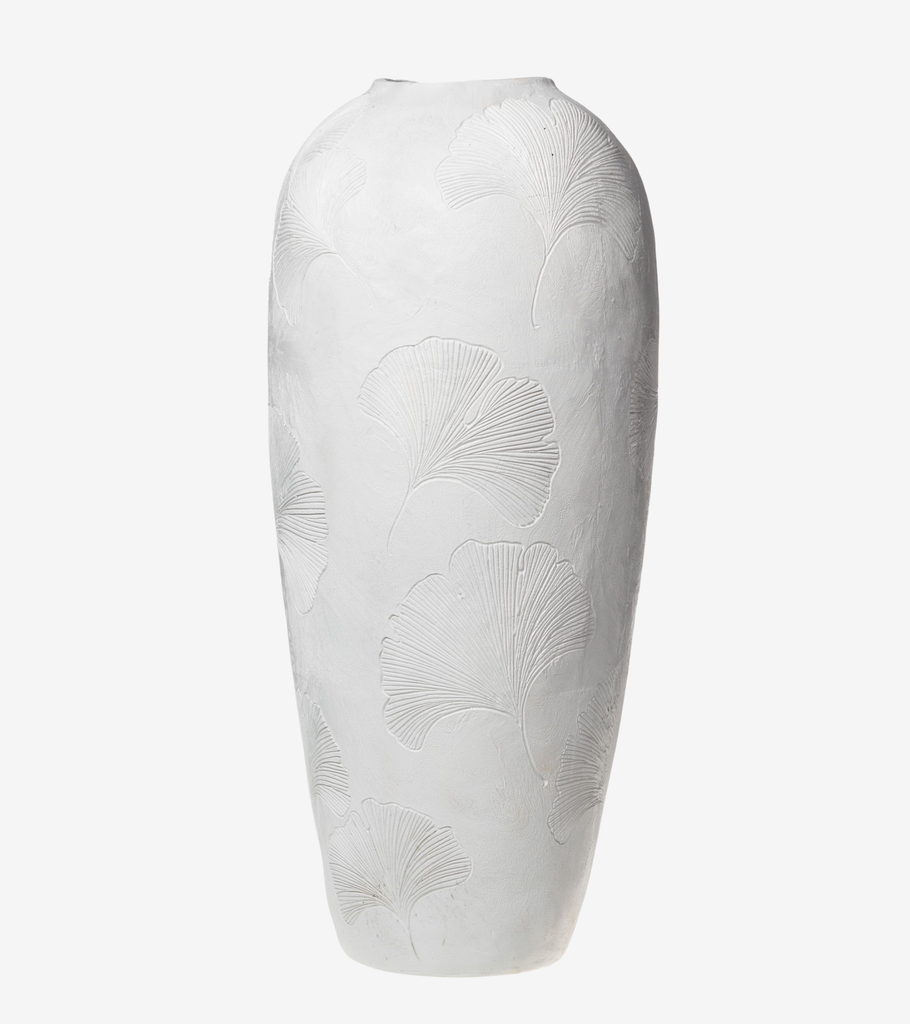 vaso ginko medio bianco 