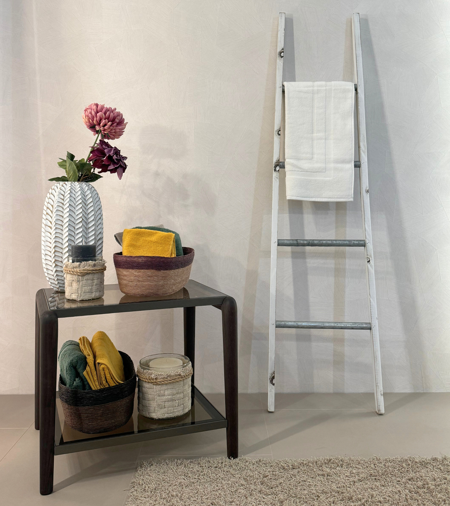 vaso piccolo in corda beige