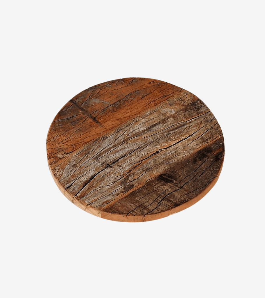 vassoio tondo legno