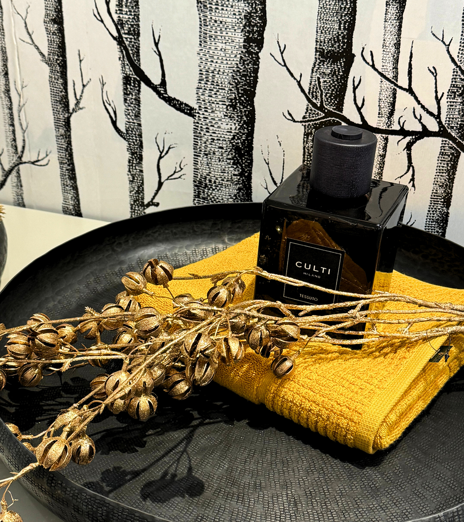 vassoio in grafite nera texture