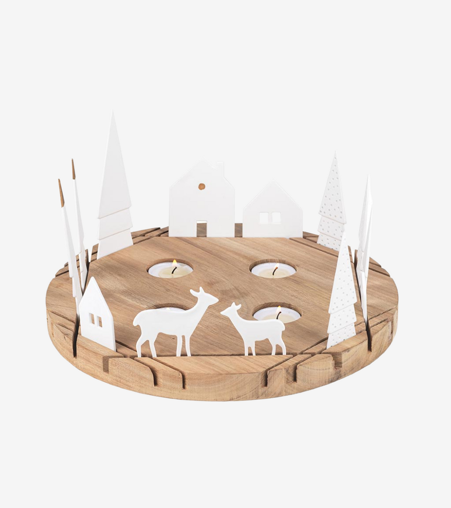 villaggio natale candele